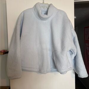 All in Motion Sky Blue Teddy Jacket